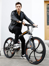 Official website folding mountain bike mens off-road variable speed bike new racing car to work riding student adult big