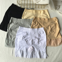 2 strips of no deback and no change to the test can be single wearing lace safety panty pants CHAO big elastic anti-walking light