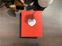Hearts of Love Loving Paper Art Three-dimensional Book Love Table White Creative Book Original Spot