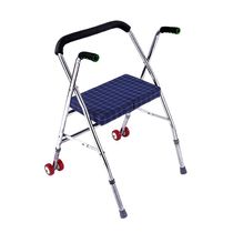 Walker cart legs and feet anti-fall elderly anti-fall stand chair wheel armrest frame mobile elderly walker