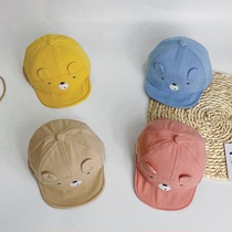 Baby hat summer thin baby baby bear cap baby sunshade sunscreen cap cute baseball cap