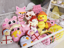 Simulation toy bread Cup cat cake squishy slow rebound decompression background ornaments