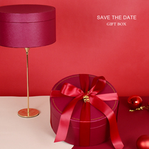 High-end gift box exquisite creative companion gift box Chinese wedding candy birthday wine red empty box