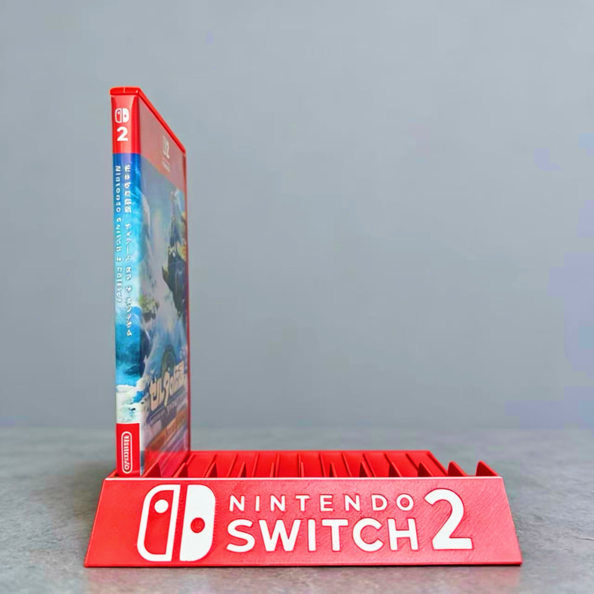 товар из китая switch2实体卡带盒 任天堂游戏收纳架 3d打印个性化定制
