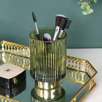 Glass Pen Holder Makeup Brushed Brow Comb Dresser style minimalist Phnom Penh Flower Arrangement Vase Tabletop Pendulum