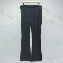 West Lake Pavilion (YA) Autumn maternity wear large size Korean knitted bell pants leggings YY038