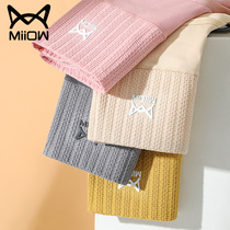 cat people xinjiang long fleece cotton underwear women's pure cotton anti-bacterial breathable mid waist new winter 2021 fashion