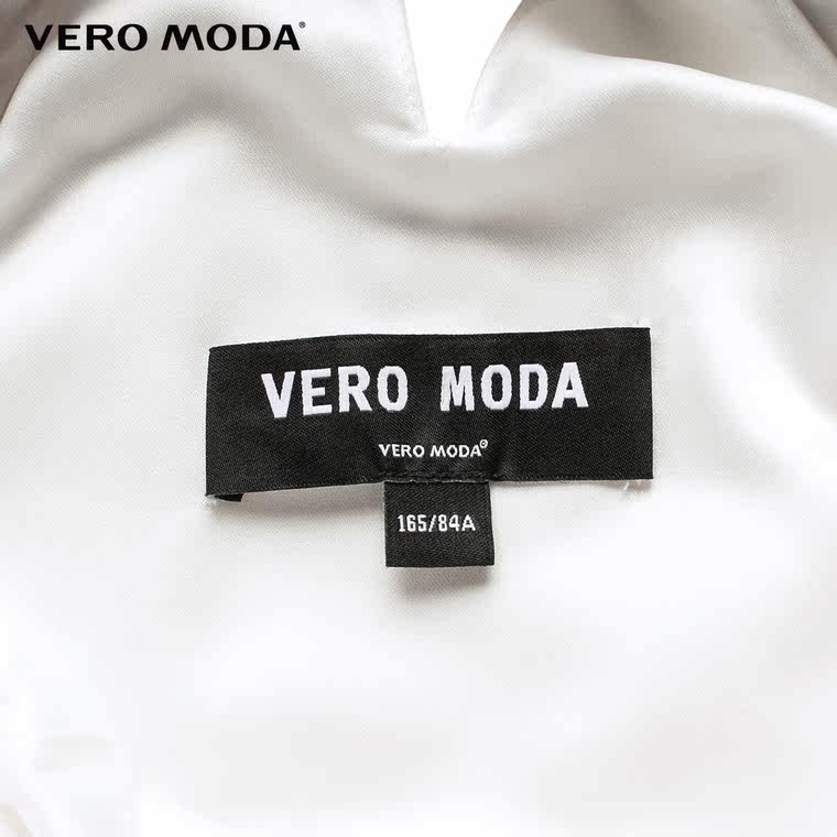 Vero Moda金属编织圆领长款连衣裙|31527A093