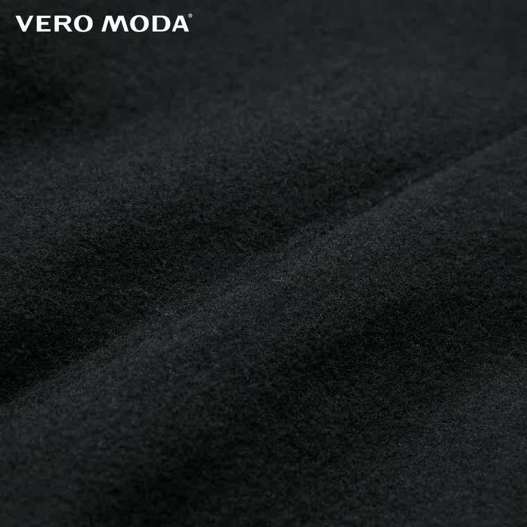 Vero Moda含羊毛加厚挺括面料简约腰头高腰超短休闲裤|315315015