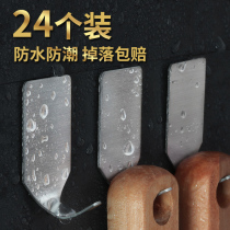 304 Stainless Steel Hook Powerful Viscose Free To Beat Nail Hole Kitchen Bathroom Toilet Glued Hook Wall Wall-mounted Hook