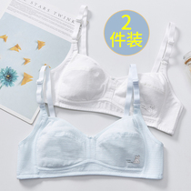 girl underwear high school girl 17 years old pure cotton youth development junior high school student 15 bra middle school student thin summer