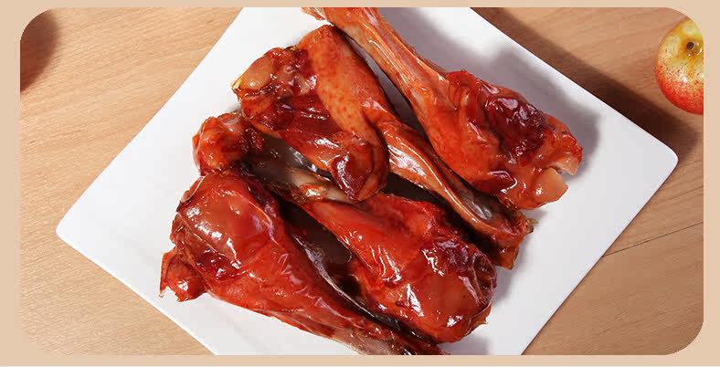 雨润香卤鸭翅90g*5袋 休闲旅游零食卤味鸭翅根香卤制品独立小包装