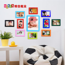Crystal Wall photo frame hanging wall Childrens Room Award frame blackboard whiteboard picture frame seven inch magnetic honor photo wall