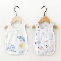 Baby Summer clothes belly button to protect against cold tummy god instrumental baby belted navel vest Summer child Pipa clothes