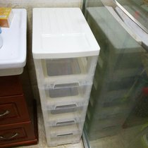 Childrens storage box four-layer storage toy drawer storage cabinet Bay window Single-layer wheel Economical multi-purpose