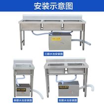 Kitchen restaurant grease trap environmentally friendly catering oil-water deoiler separator separation equipment stainless steel fried bag