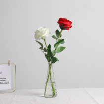 ins small fresh silk flowers fake flowers simulation flowers living room glass vases decorations dining table floral sets flowers