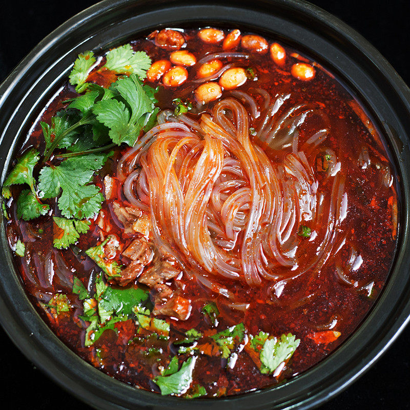 1桶 满桶香 桶装酸辣粉 杯装网红酸辣粉淮南牛肉汤粉丝 清真