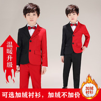 children's suit model walk show dress color palette high-end personalized suit performance costume boys and girls handsome