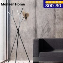 MonsenHome wrought iron coat rack bedroom floor rack Nordic minimalist designer creative ins single pole