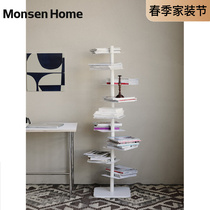 MonsenHome Metal Home Show Shelf Shelve Shelf Creativity Can Rotate Modern Minima Small Household Type