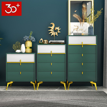 Light extravagance cabinet against the wall cabinet three four five cabinets Nordic living room storage cabinet modern simple bedroom locker