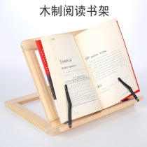 Foldable Book Stand Cookbook Adjustable Reading Rack Reading