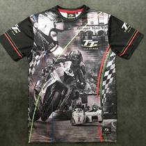 New Isle of Man TT car fan racing T-shirt motorcycle summer riding short sleeve quick dry breathable locomotive half sleeve men