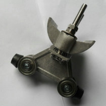 Jiaxing 304 stainless steel flat wire pulley C30 crane pulley stainless steel casting pulley carrying cable trolley