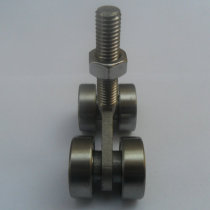 Factory direct sliding door pulley hanging wheel crane pulley sliding door hanging wheel sliding door moving door wheel