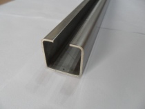 Crane C-type hanging groove stainless steel flat wire guide rail 304#driving track 32*30*2 0*3M C-rail