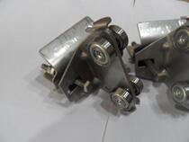 C30 304 stainless steel rail pulley flat wire pulley front end crane pulley crane pulley flat wire wheel