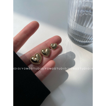 YOMOSTUDIO metal method retro loving button small Hong Kong wind buckle children clothes adornment mm