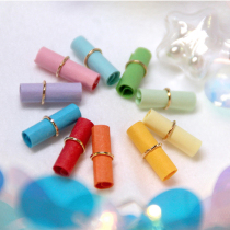 Half Moon Confession Note Valentines Day drift bottle Love Letter Love Letter Paper Transparent wishing bottle diy