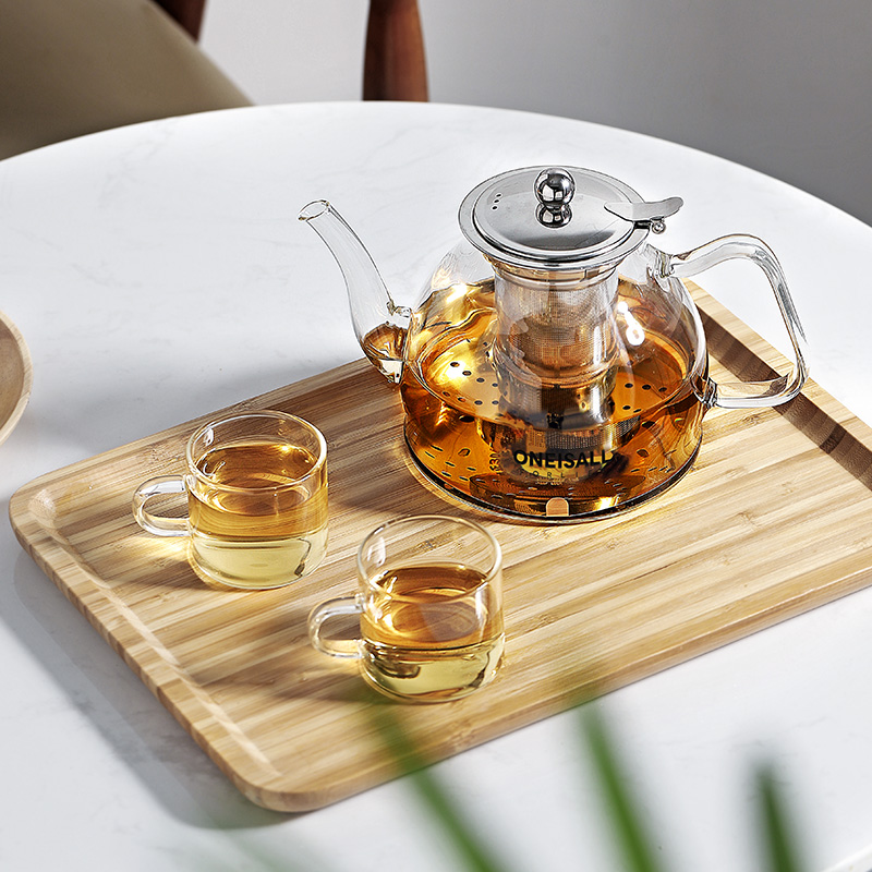 Glass teapot tea sets the large capacity high temperature firing TaoLu filter single pot cooking