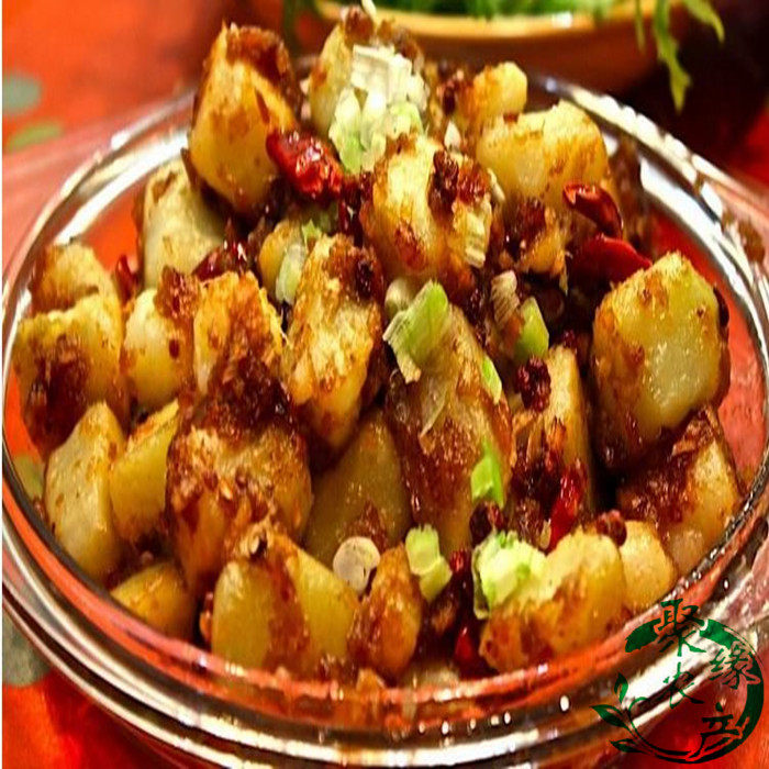 热销推荐代购重庆云阳特产农村散装生态坛装渣肉玉米面渣肠子500g