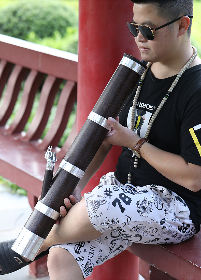 云南烟筒竹子水烟筒烟斗小烟筒大号竹筒过滤老式烟具烟实木烟筒