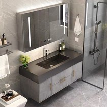 Bathroom cabinet combination modern minimalist sink washbasin washbasin toilet washbasin bathroom set