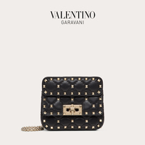 VALENTINO VALENTINO GARAVANI ROCKSTUD SPIKE Mini Lambskin Handbag