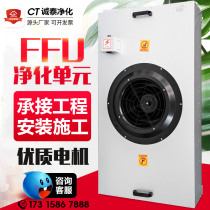 Industrial ffu air purifier large air volume fan unit clean room clean shed high efficiency filter
