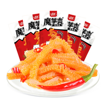 Jialong spicy strips konjac cool konjac silk fibroin hairdo spicy spicy supermarket with dormitory snacks Snacks snack food