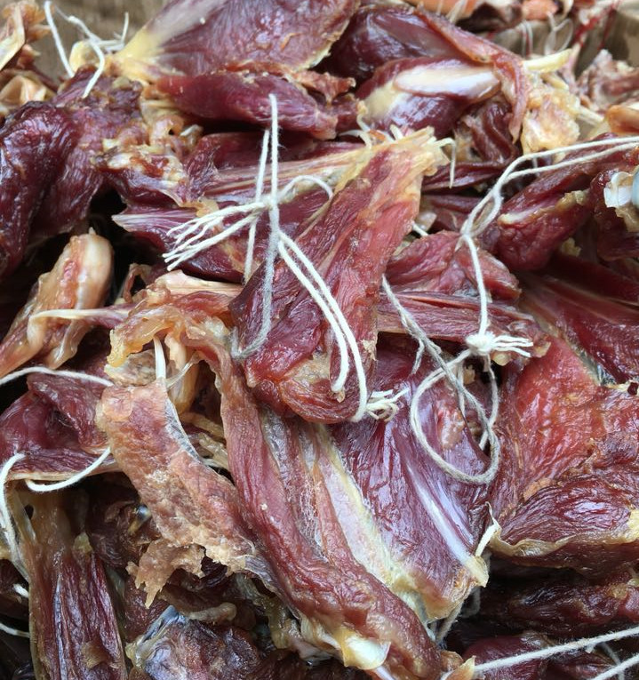 江西赣州特产麂子腿麂子干巴赣南腊味腊麂子肉果园养殖咸味