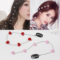 Net red Korean version of invisible hair line headwear Mori ins hairclip hair decoration streamline clip ancient hair accessories