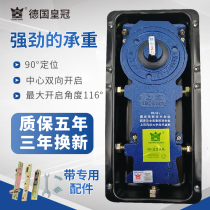 German crown H-220A ground spring 110kg glass door with frame-free door light buffer ground spring