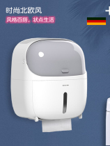 Japan Import M U J I TOILET PAPER TOWELS BOX TOILETS FREE OF PUNCH AND WATERPROOF DRAW PAPER BOXES FOR THE WALL HANGING OF TOILET PAPER