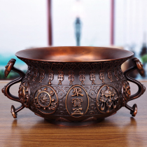 Color copper cornucopia bottle ornaments feng shui ornaments home living room decoration craft gifts opening cashier decoration