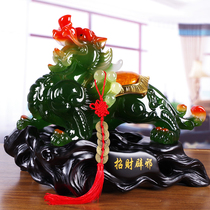 yu pi xiu lucky decoration pair home living room townhouse Ridge ornament office table business opening gifts