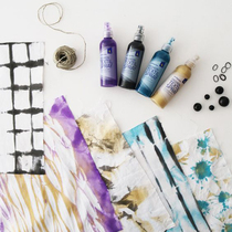 Old clothes refurbishment 84 repair-free cold water dye DIY environmental protection children handmade material tie dyeing cold dyeing activities