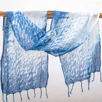 Hand tie dyed DIY dye package package School students diy make material package Non-finished scarf company group building