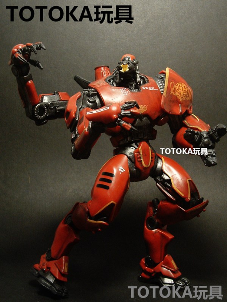 环太平洋机甲双刀流浪者尤里卡 暴风赤红模型手办玩具人偶 neca